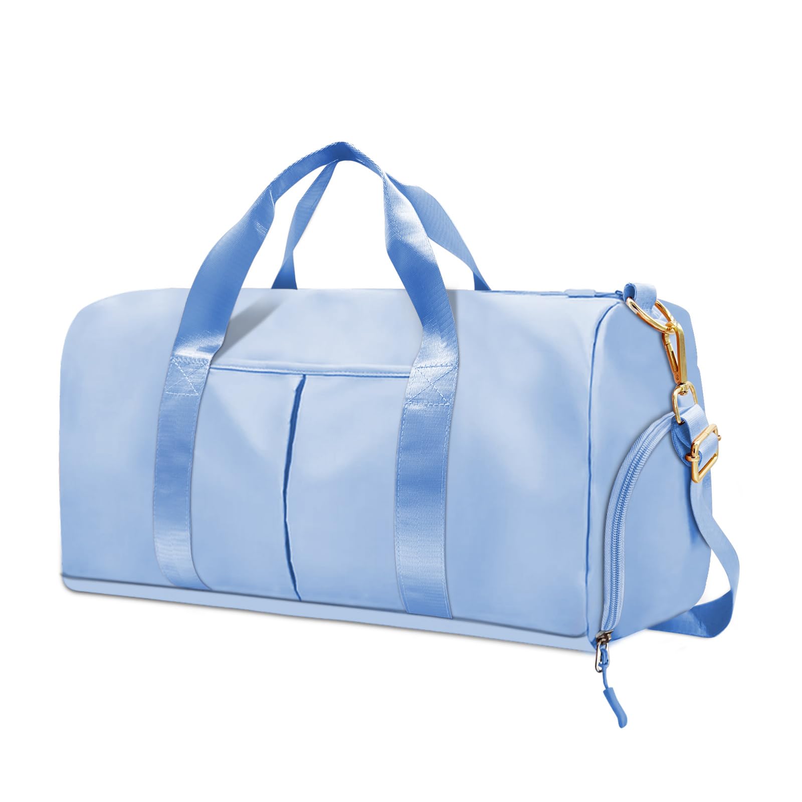 RLGPBON Children's Sports Bag, Travel Bag with Shoe Compartment & Wet Compartment, Swimming Bag, Weekender Training Bag, Bag for Gym, Fitness, Holiday, Overnight, Colour 4