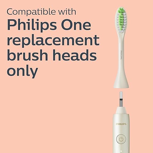 Miniatura 5 de Philips One by Sonicare HY120027 cepillo de dientes recargable, nieve, HY120027
