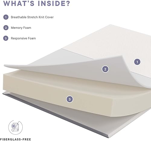 Miniatura 134 de Modway Emma Comfort - Espuma viscoelástica de 6 pulgadas