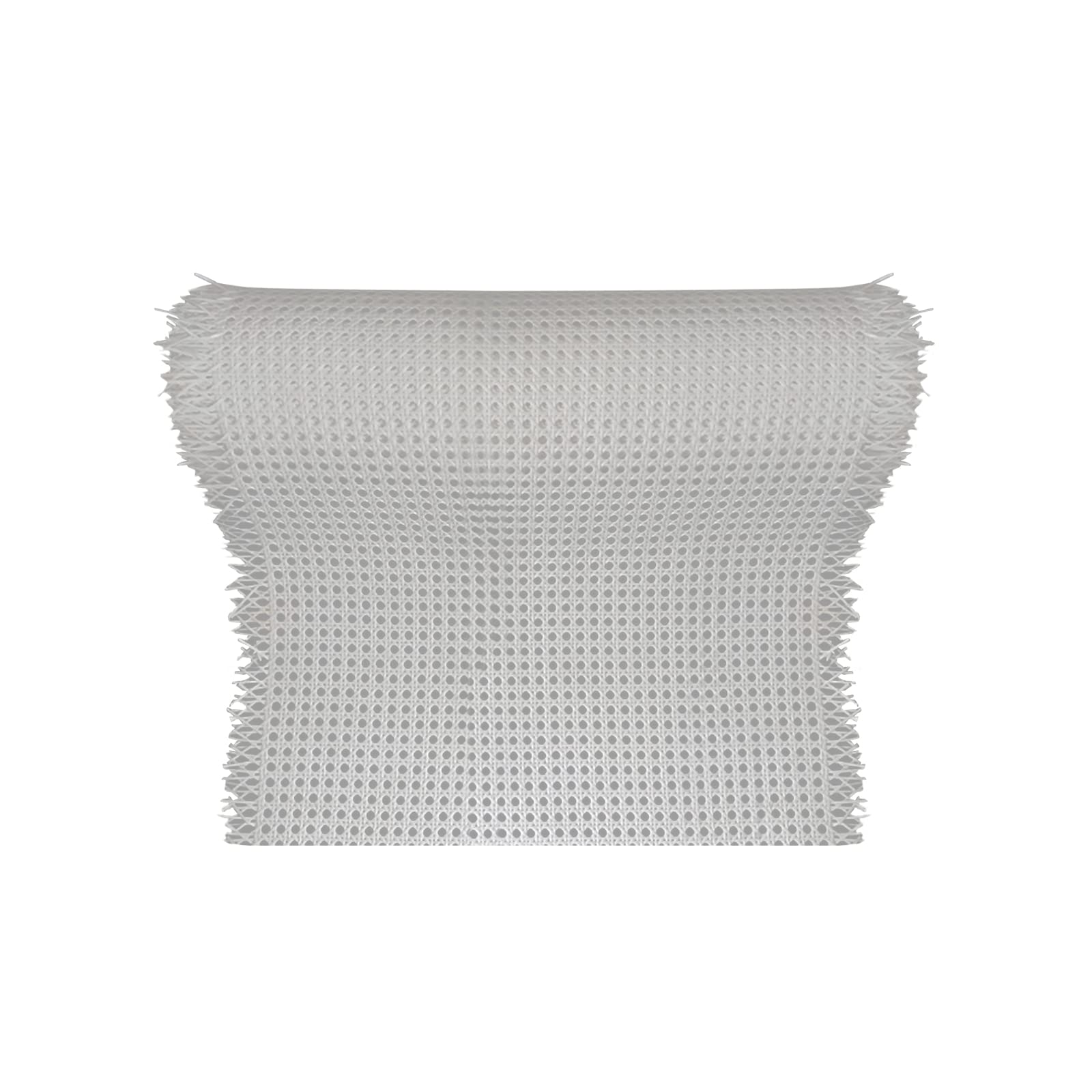 Rotolo Di Rete In Rattan Intrecciato 1x0,35m - Per Fai Da Te E Decorazione Mobili | Colore Bianco Grigio - Foto 14