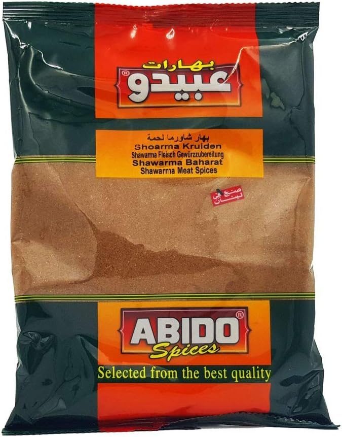 Authentic Lebanese Lamb Shawarma Spices Abido 500g