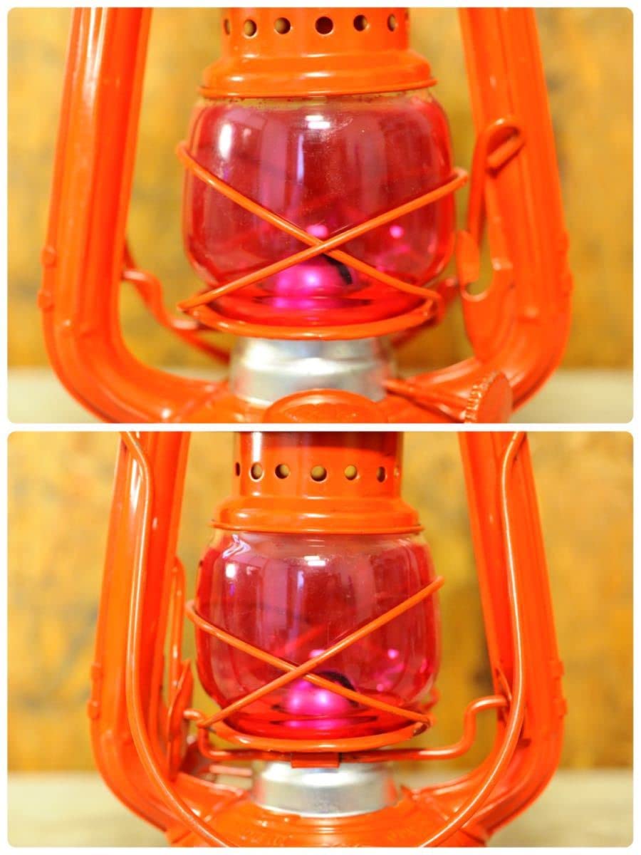 Amazon.co.jp: NOS WINGED WHEEL 350 Red 277 オイル ランタン
