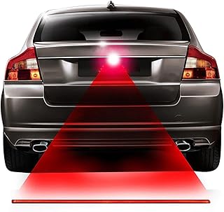 SOLDOUT Red Line Anti-collision Rear End Laser Fog Light Car Parking & Warning Brake Light Auto Styling