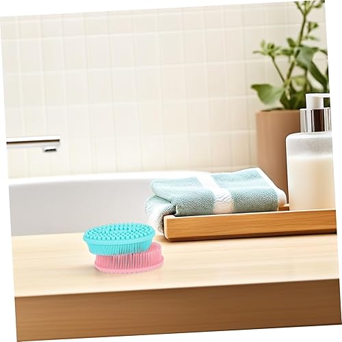 Miniatura 5 de Generic Depurador corporal de doble cara para baño, entrenamiento sensorial, herramienta exfoliante suave para adultos, promueve el desarrollo