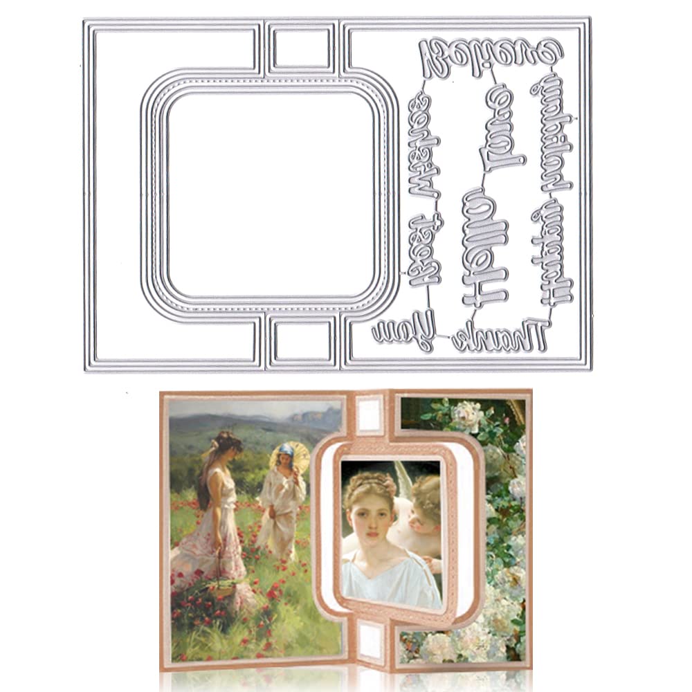 Snapklik.com : Threetols 3D Card Shape Cutting Dies For Card Making ...
