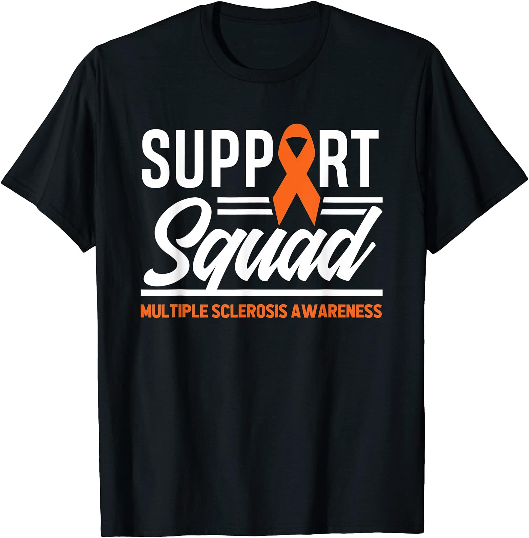 MS Multiple Sclerosis Awareness Apparel & GiftsMS Warrior MS Support Squad Multiple Sclerosis Awareness T-ShirtOEKO-TEX STANDARD 100