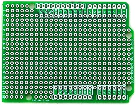 Miniatura 2 de CZH-LABS Electronics-Salon 10x Prototipo PCB para Arduino UNO R3 Shield Board DIY.