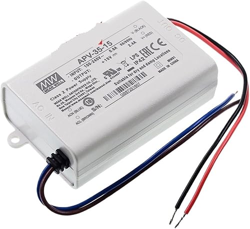 APV-35-15 15V/2.4A Constant Voltage Design 36W Single Output LED Switching Power