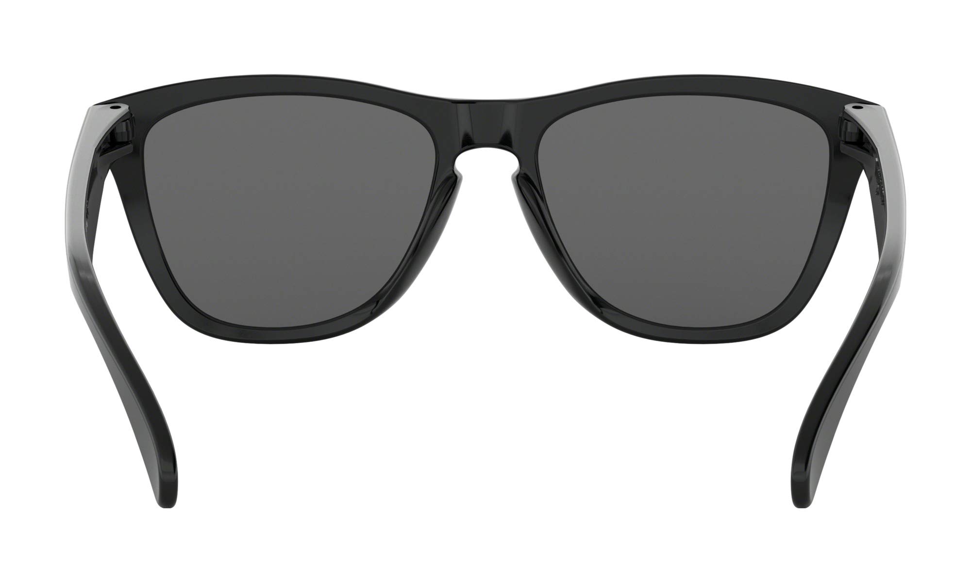 Amazon.co.jp: Oakley Frogskins サングラス 光沢ブラック グレー