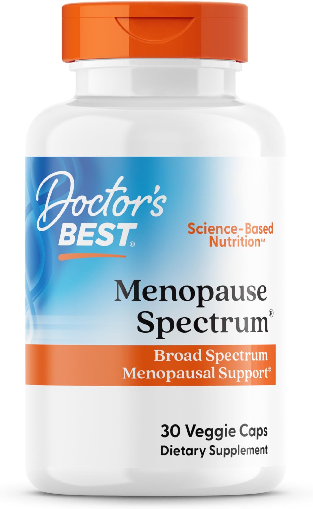 Menopause Spectrum with EstroG-100 - Menopause Support Supplement for Women, Hot Flashes & Night Sweats Support, Helps Dryness, Gluten Free, Soy Free, Vegan Capsules - 30 Veg Caps