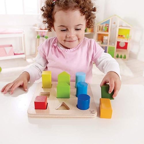 Miniatura 5 de Hape clasificador de bloques de madera por color y forma