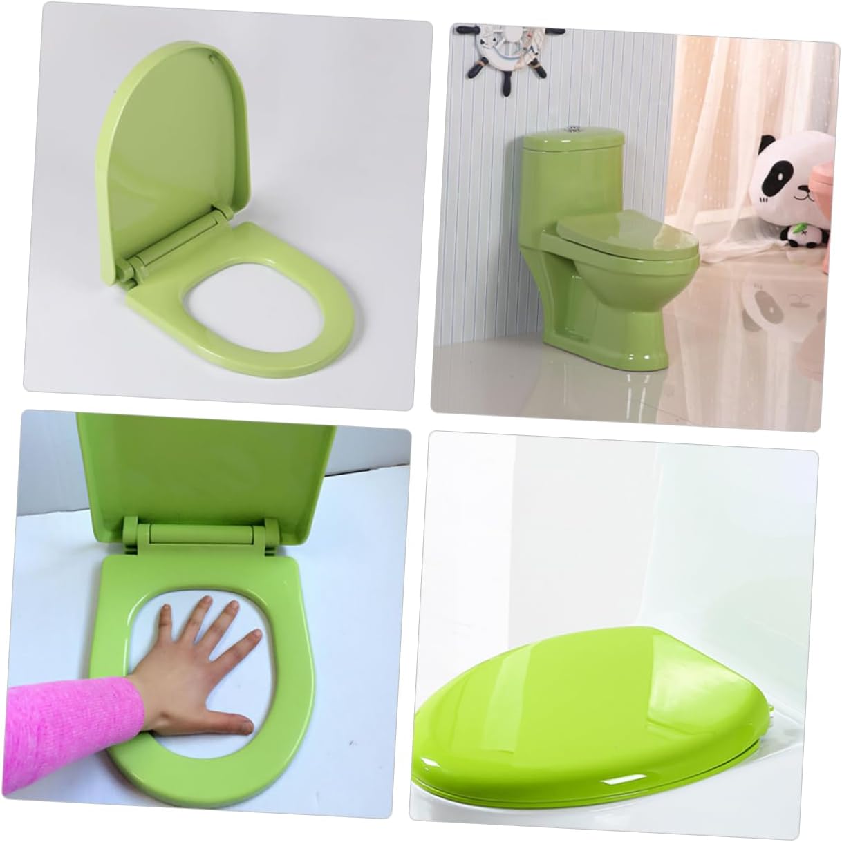 PRETYZOOM Portable Toilet Training Seat Lightweight Potty Seat for Boy Girl Easy to Clean Comfortable Design for Indoor and Outdoor Use for Boys and Girls