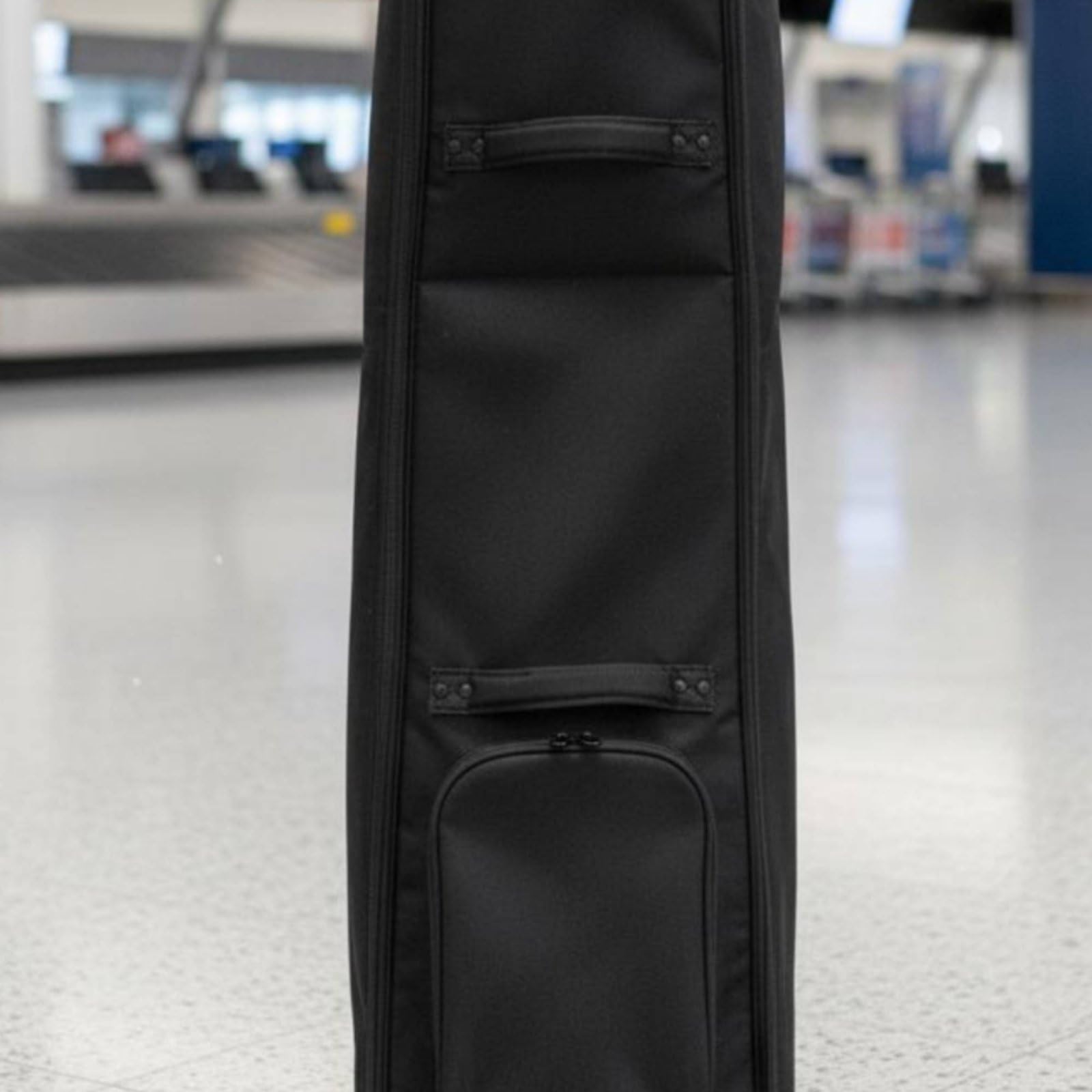 F Fityle Funda de Golf para Viaje Bolsa de Viaje Maleta Estuche Cubierta con Ruedas Suaves Estructura Plegable y Material para Uso Frecuente Adecuada para