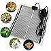YOUMU Reptile Heating Pad- (5W/15W/25W/35W) Temperature Adjustable Terrarium Heat Mat for Turtle/Snake/Frog/Lizard/Small Animals/Plant Box (15W(8.66in*9.84in))