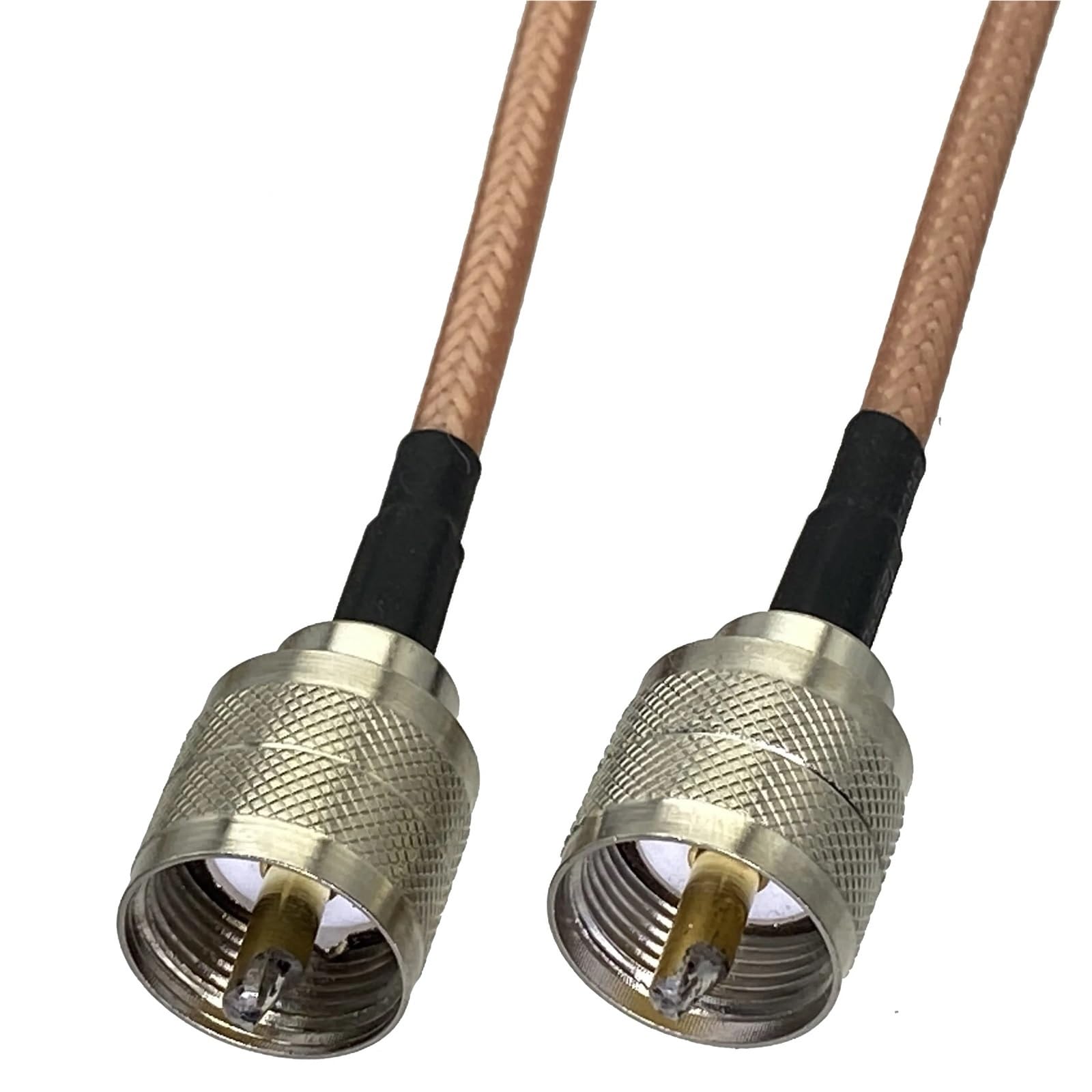 MXXDMOPD RG316 RG58 RG142 RG400 UHF PL259 to RF Coaxial Converter Connector Pigtail Jumper Cable Straight 6inch~20M(10M)