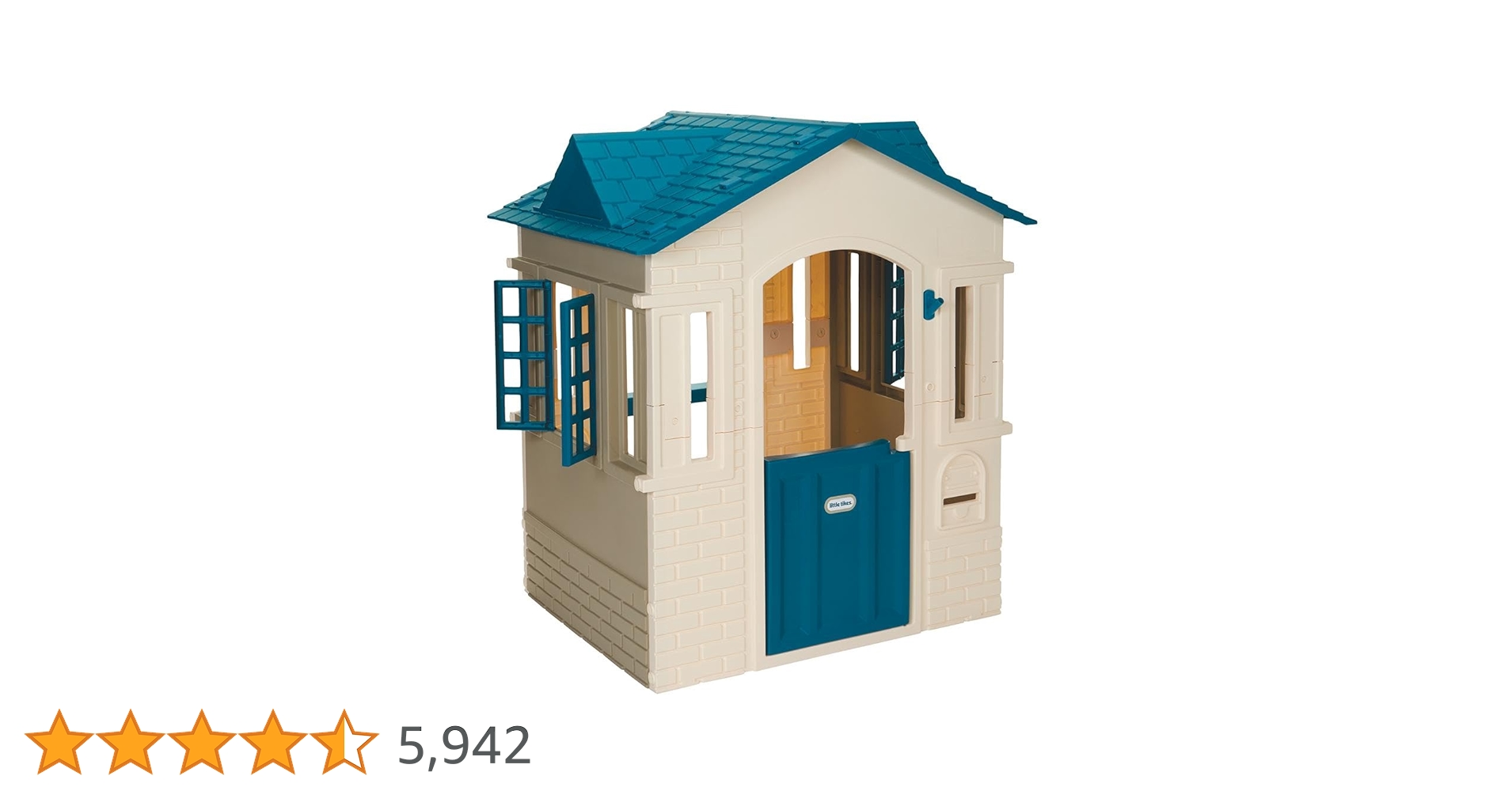 リトルタイクス ケープコテージ　プレイハウス　ブルー　little tikes Amazon | リトルタイクス ケープコテージ プレイハウス ブルー 大型