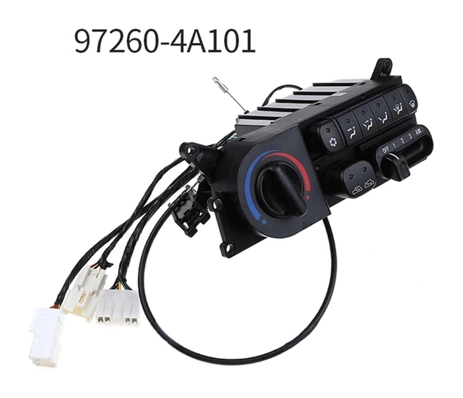 Climate Control Switch for Hyundai H200 H100 H1 for JAC for Refine 1997-2001 AC Climate Switch Car Front Air Conditioning Control Panel 97260-4A101