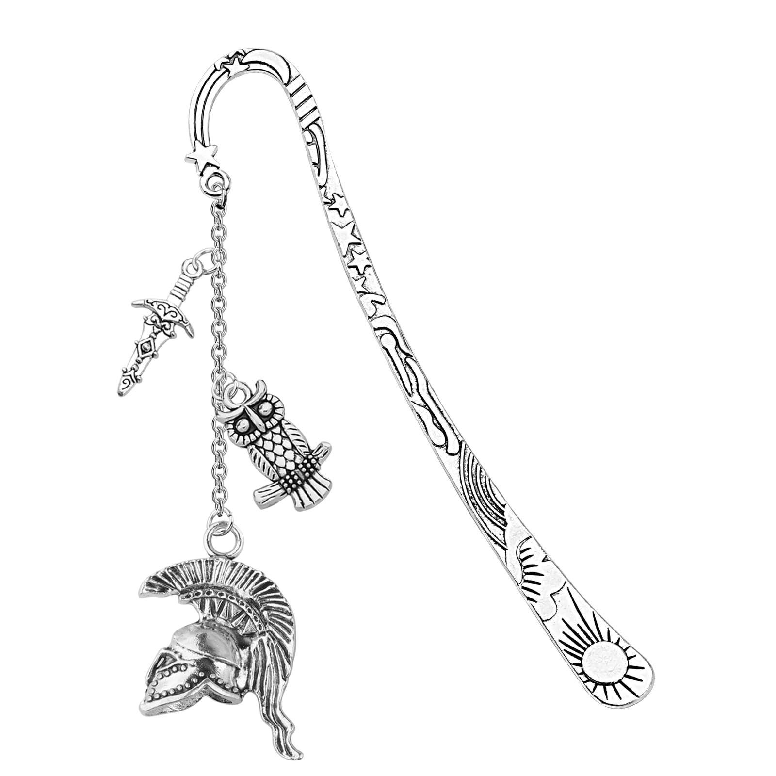 KUIYAI Greek Goddess Athena Bookmark for Book Lover Goddess of Wisdom Mythology Gift Owl of Athena Gift (Athena bm2UK)