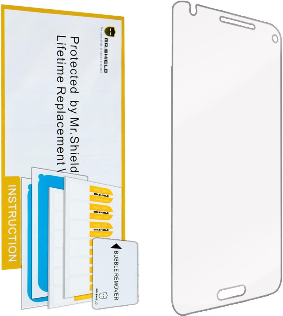 [5-PACK]-Mr.Shield Designed For Samsung Galaxy S5 Mini DX Premium Clear Screen Protector with Lifetime Replacement