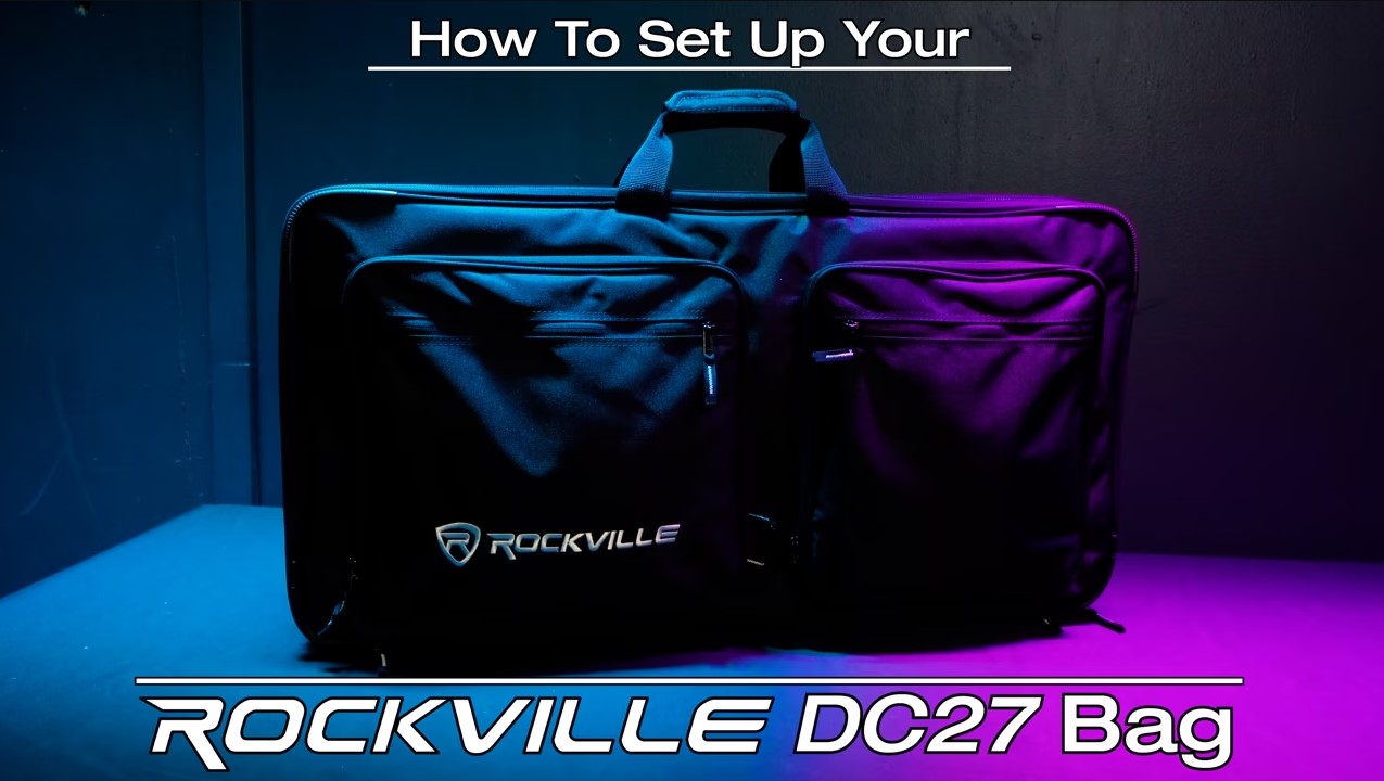 Amazon.com: Rockville DC27 Padded DJ Controller Bag Backpack, Fits