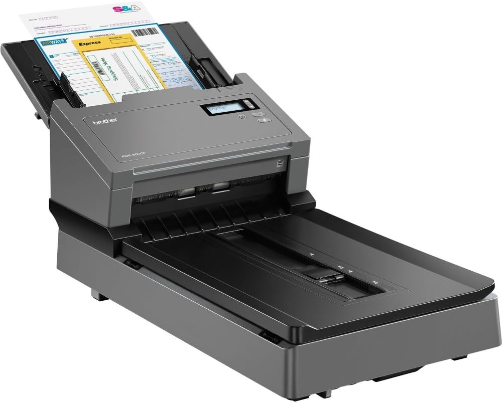 Brother PDS-5000F Desktop Scanner - with Flatbed - Duplex