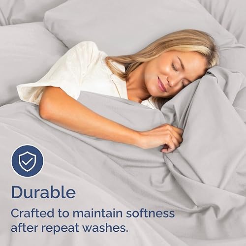 Miniatura 4 de Bulk Case Pack of 12 Sheet Sets - (12) Complete Queen Size Sheet Sets with Deep Pockets - Wholesale Bulk Bedding for Hotels, Spas & Airbnbs -