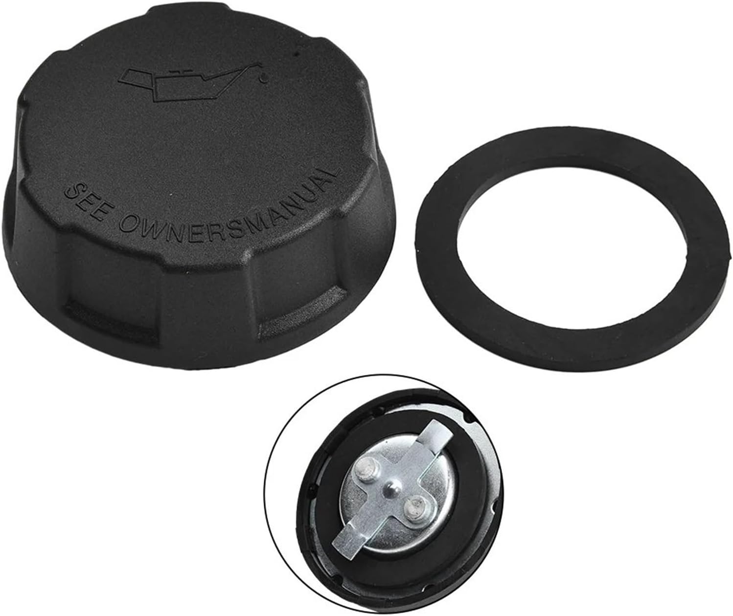 Engine Oil Cap For Volvo For XC90 2003 2004 2005 2006 2007 2008 2009 2010 2011 2012 2013 2014 2015 2016 Car Engine Oil Filler Cap Cover 8692888 3547599