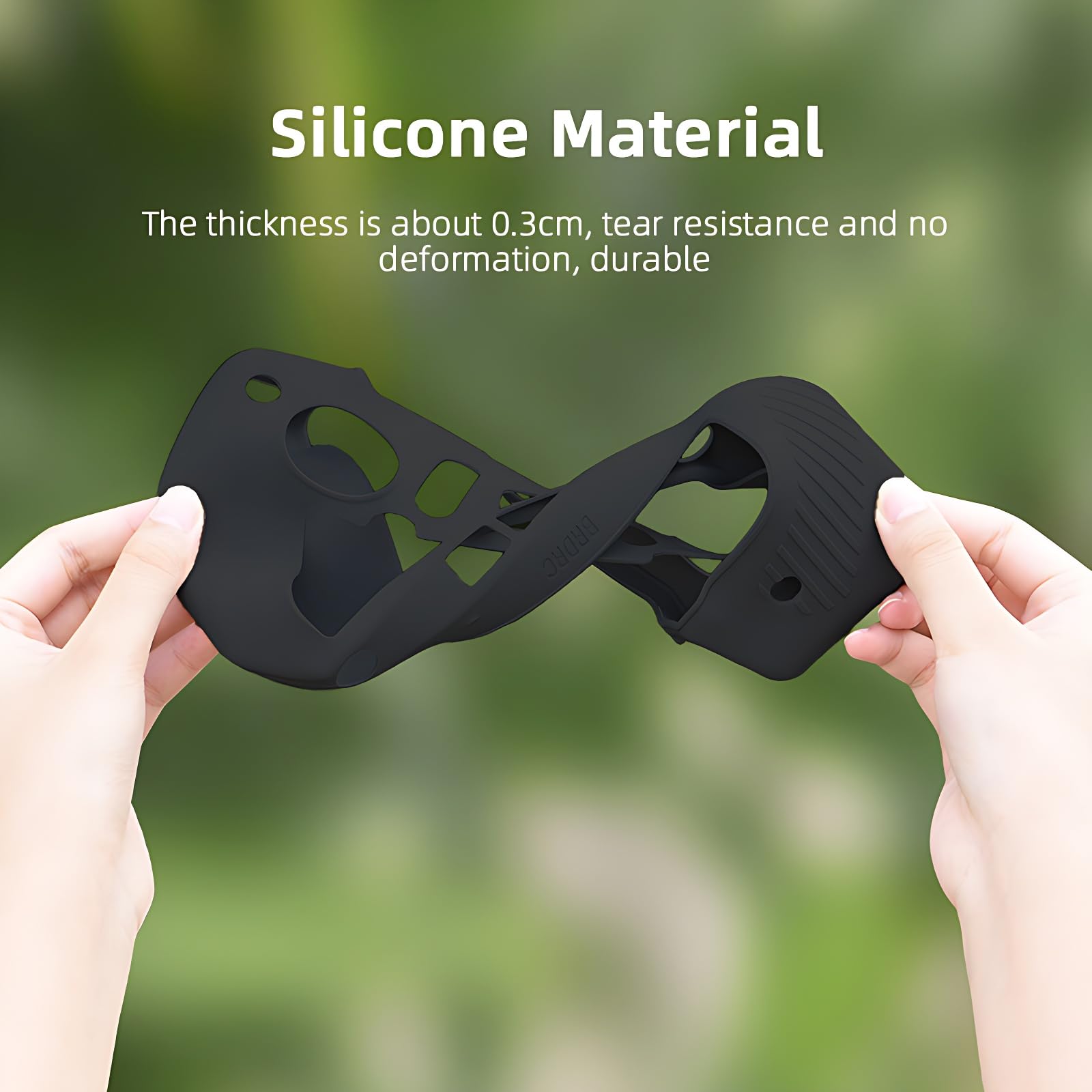 ZWLLKJGS Mini 3 Pro Silicone Protective Case + 9H Screen Protector for DJI Mini 3 Pro/Mavic 3 Cine/Mavic 3 Pro RC Pro Controller, Drone Accessories - Image 2