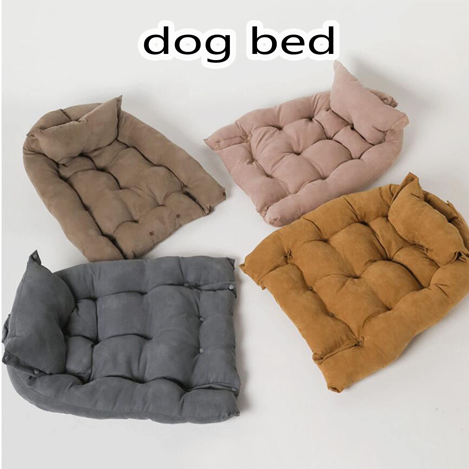 Tapis Chien,Panier Chien XL,Coussin Chien Anti Stress Grande Taille,Imperméable Lit pour Chien, Aux Chiens Et Chats De Grande Et Moyenne Taille,Violet,Large