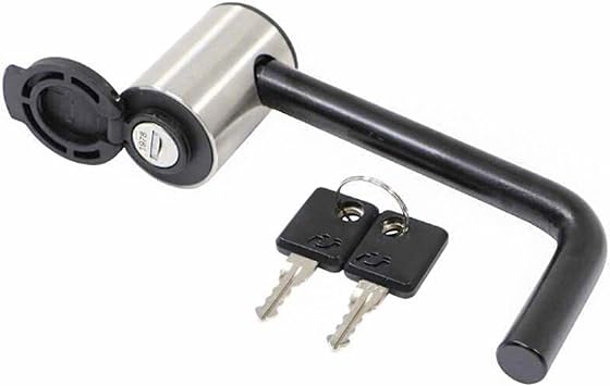 Kuat Hitch Lock V4 - Heavy Duty Steel Bike Rack Security Lock with Dust Cover, Weather-Resistant Hitch Pin 1.25" Receivers, 1929 - Grand Teton