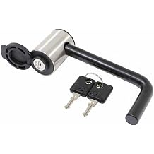Kuat Hitch Lock V4 - Heavy Duty Steel Bike Rack Security Lock with Dust Cover, Weather-Resistant Hitch Pin 1.25" Receivers, 1929 - Grand Teton