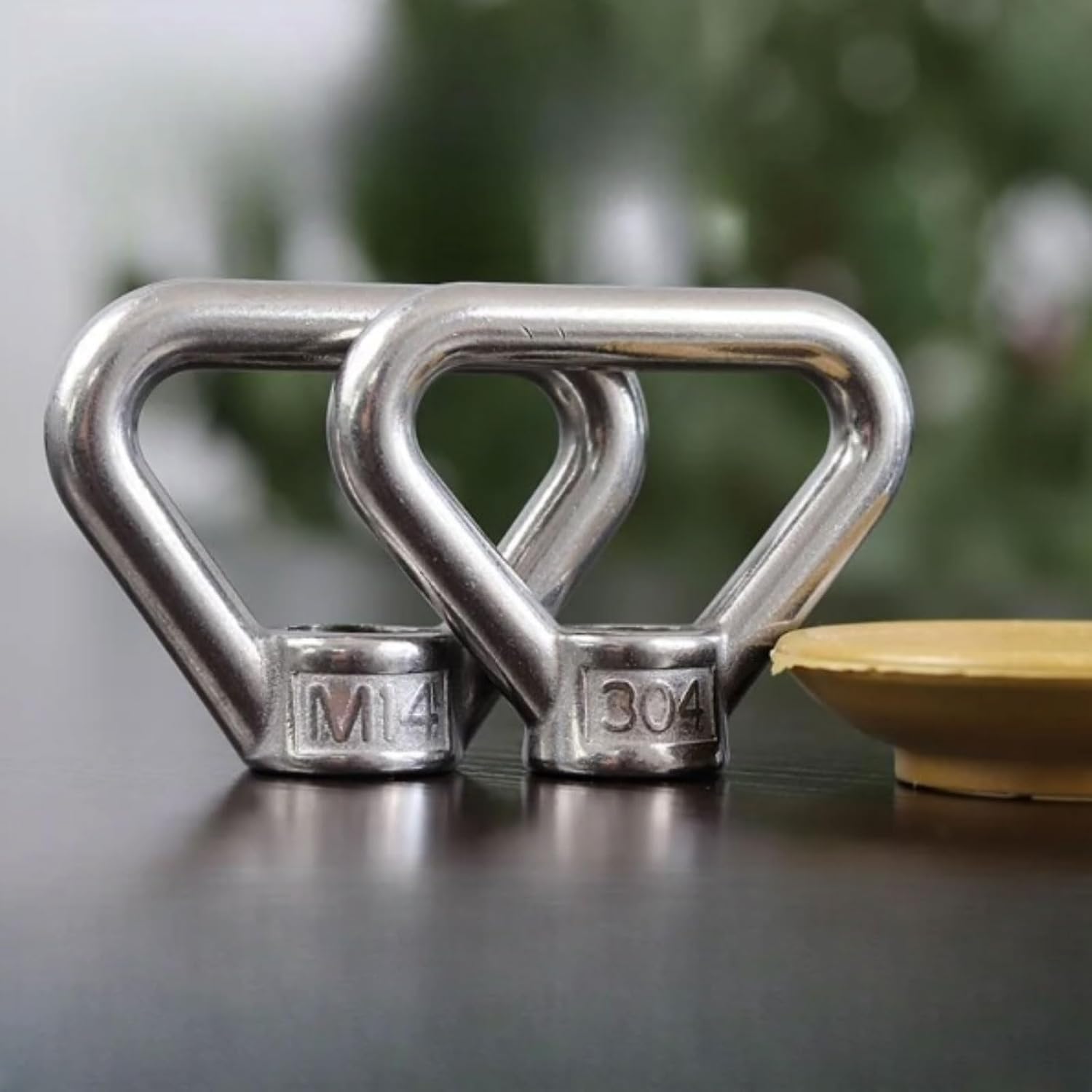 1 Pcs Triangle Lifting Eye Nut M8/M10/M12/M14/M16/M20/M24 304-A2 Stainless Steel Trapezoid Thread Rings Fit for Handle Bolts