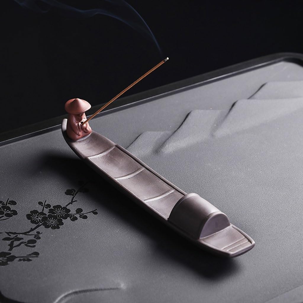 Incense Stick Holder Purple Sand Incense Holder Creative Incense Box Incense Holder Home Decoration Room Decoration Incense Holder for Sticks