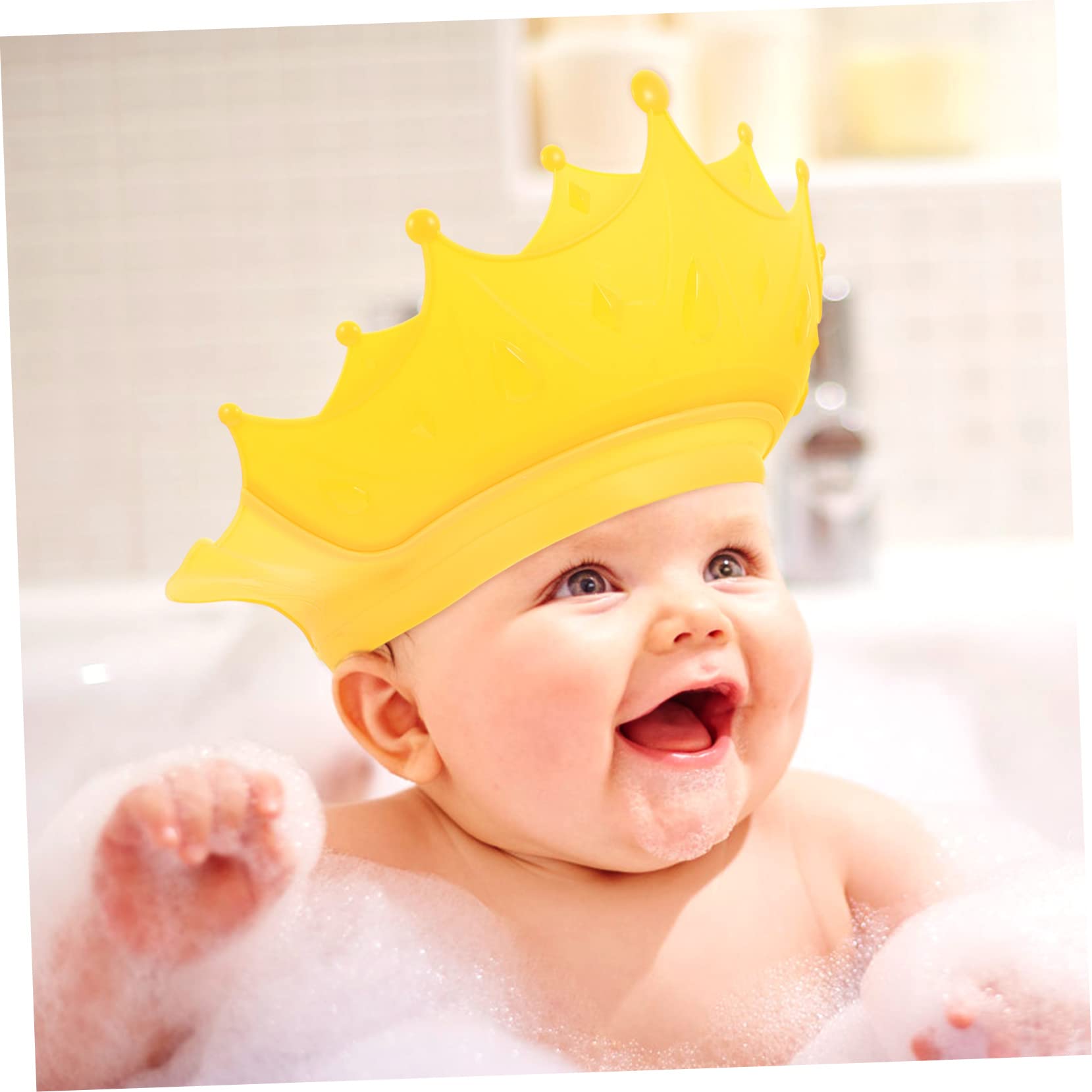 ibasenice 4piezas Gorro De Baño Para Sombrero Protector Para Lavado De Cabello Gorra Flexible Para Bebés y Pequeños
