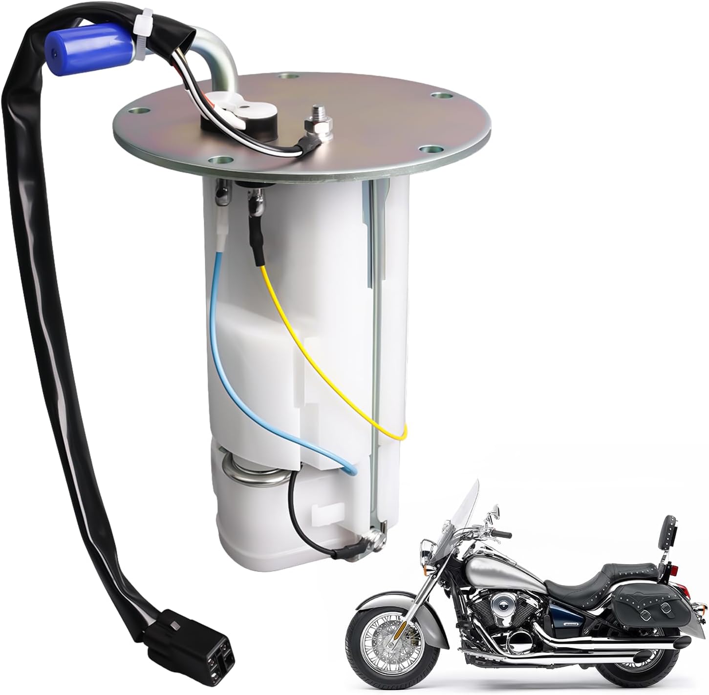 Fuel Pump Assembly 49040-0818 Compatible With Kawasaki Vulcan 900 Custom 2007-2023 Vulcan 900 Classic 2006-2023 Replaces 49040-0022