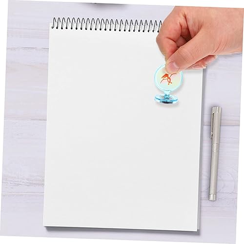 Miniatura 7 de NOLITOY Sello de animales 30 piezas de sellos de dibujos animados para profesores, Cajas+misteriosas Gabby Toys Kids Sellos de tinta para niños,