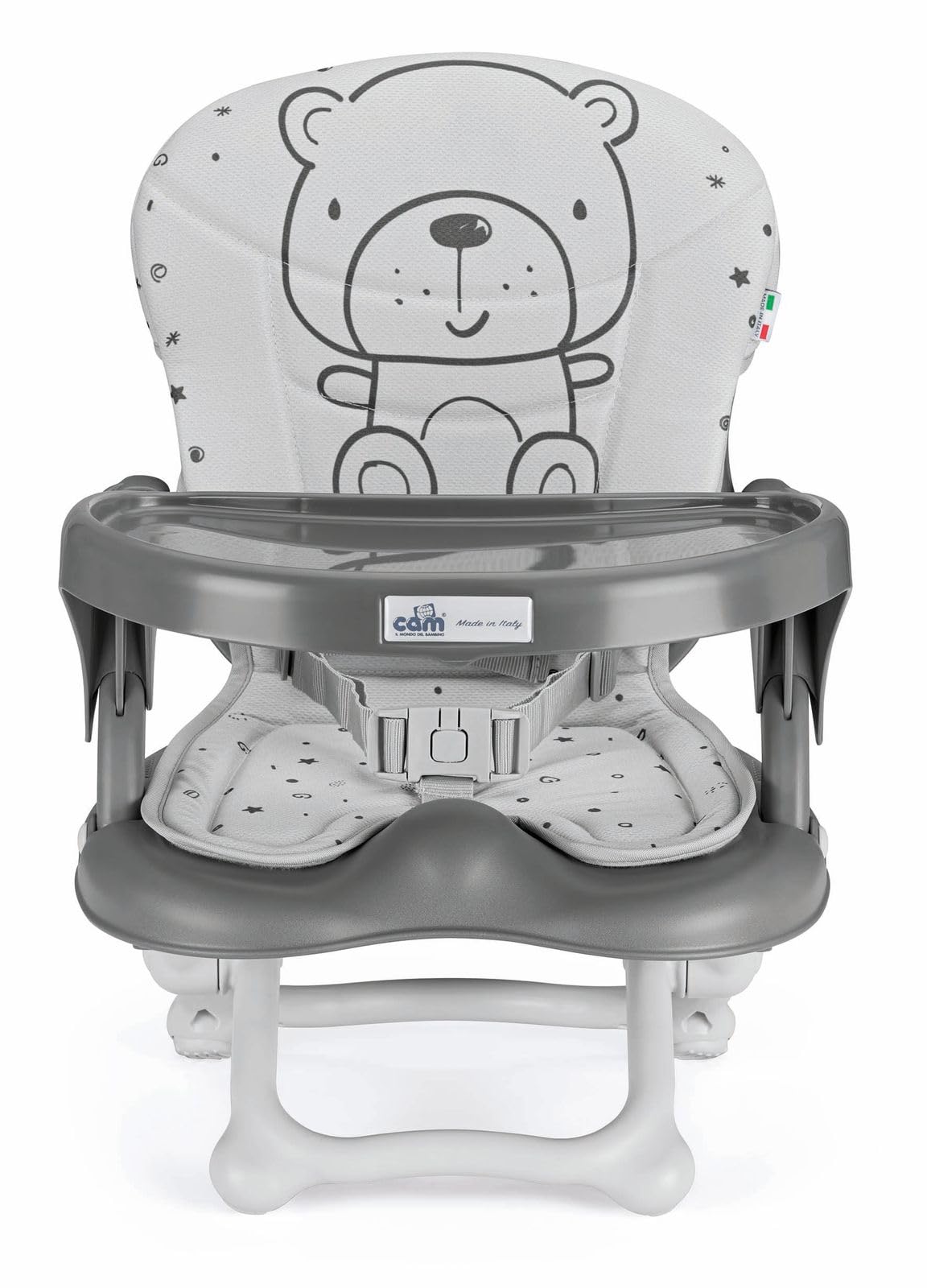 RIALZO SEDIA SMARTY POP TEDDY GRIGIO NEW COL. 262