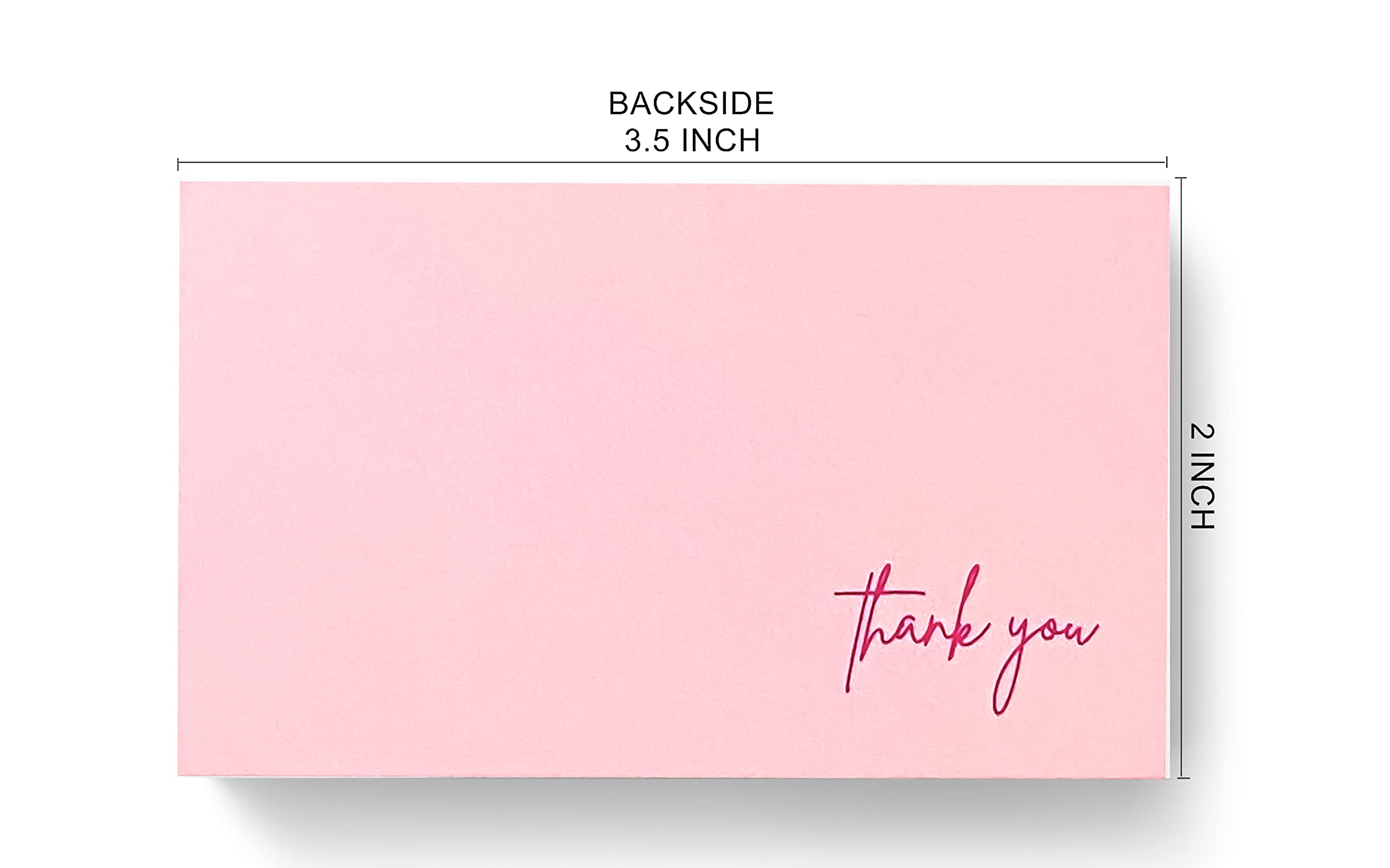 100 Stück Dankeskarten Für Kunden – „Hey Babe“-Design, 8,9x5,1 Cm, Paketbeilage Für Kleine Unternehmen