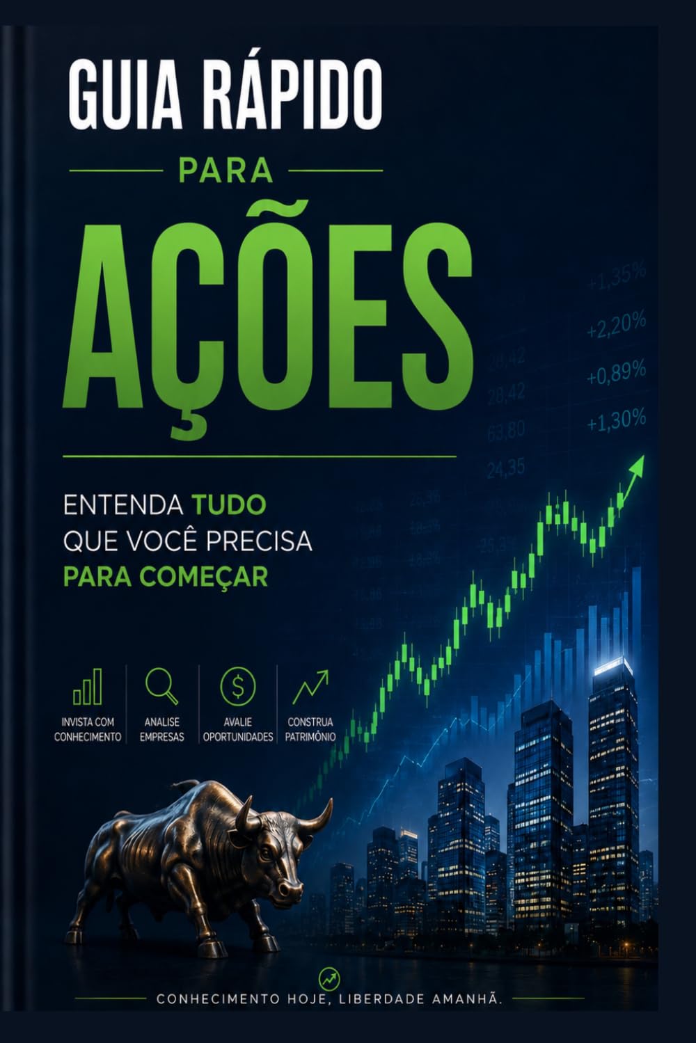 Guia rápido para ações: Entenda tudo que você precisa para começar (Guias rápidos sobre investimentos)