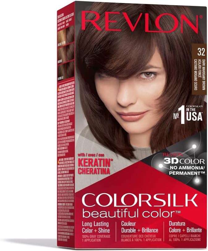 Colorsilk Hair Color Ea 1 Count Dark Mahogany Brown
