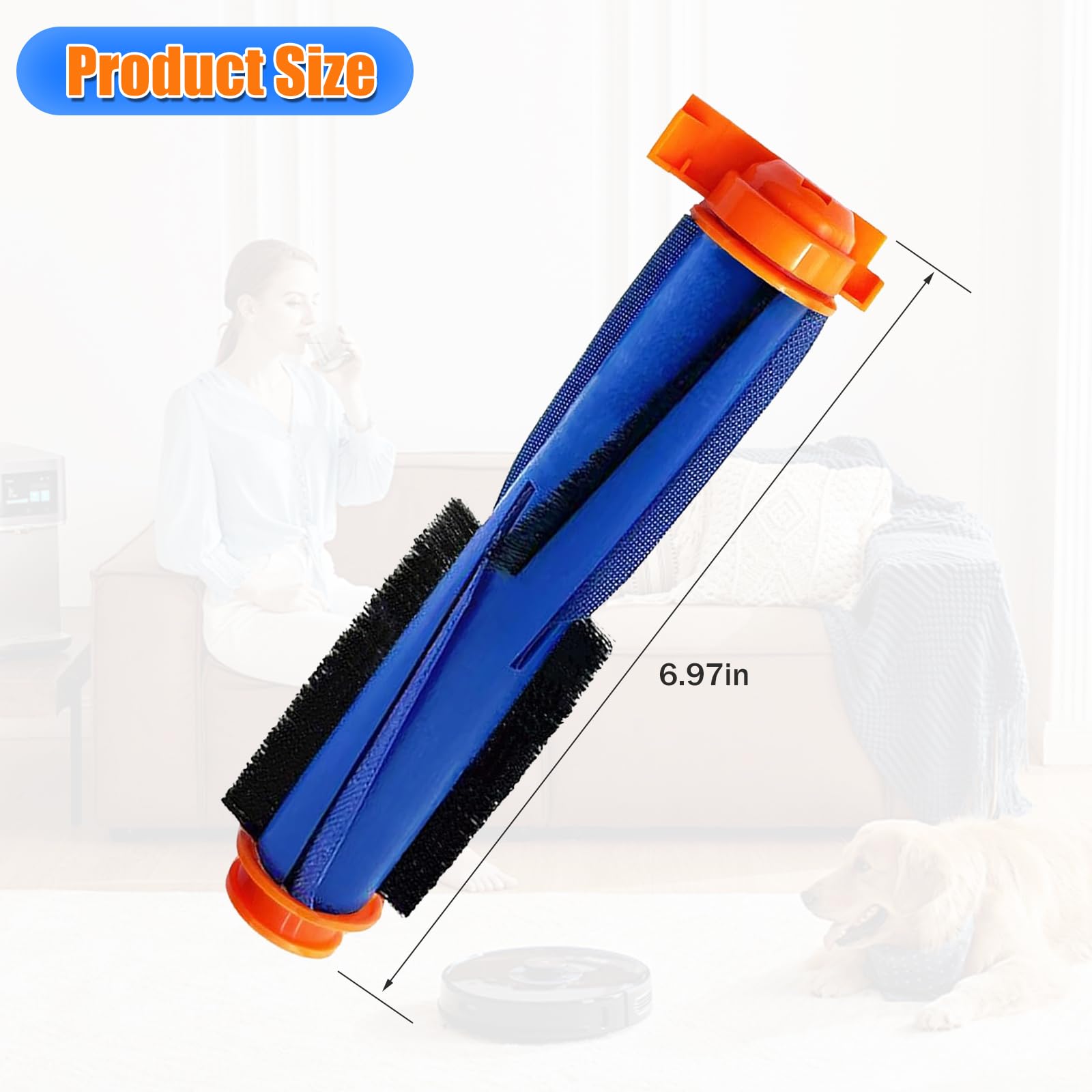 Ersatz-Bürstenrolle RV2310 Für Shark Staubsauger AV2501S, AV2501AE, RV2502AE – Passgenaues Zubehör
