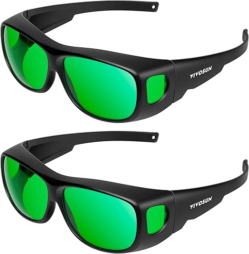 Vista 8 de Vivosun - Anteojos para cuartos de cultivos, Verde