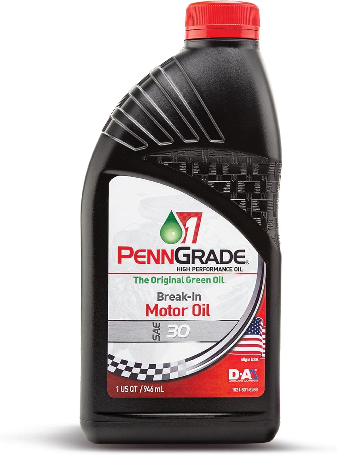 PENN GRADE 1, 71206, Break-In Oil SAE 30, Works with Diesel and Gasoline Engines, 1 Quart (6 Pack)