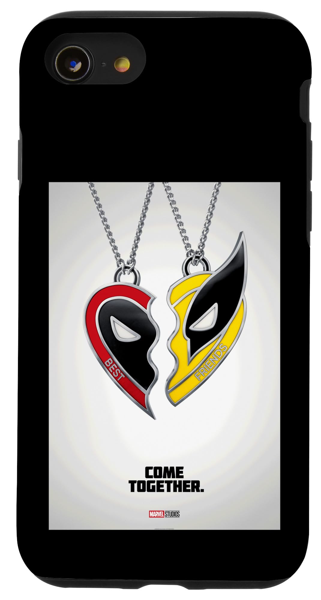 Custodia per iPhone SE (2020) / 7 / 8 Marvel Studios Deadpool & Wolverine Friends Heart Poster