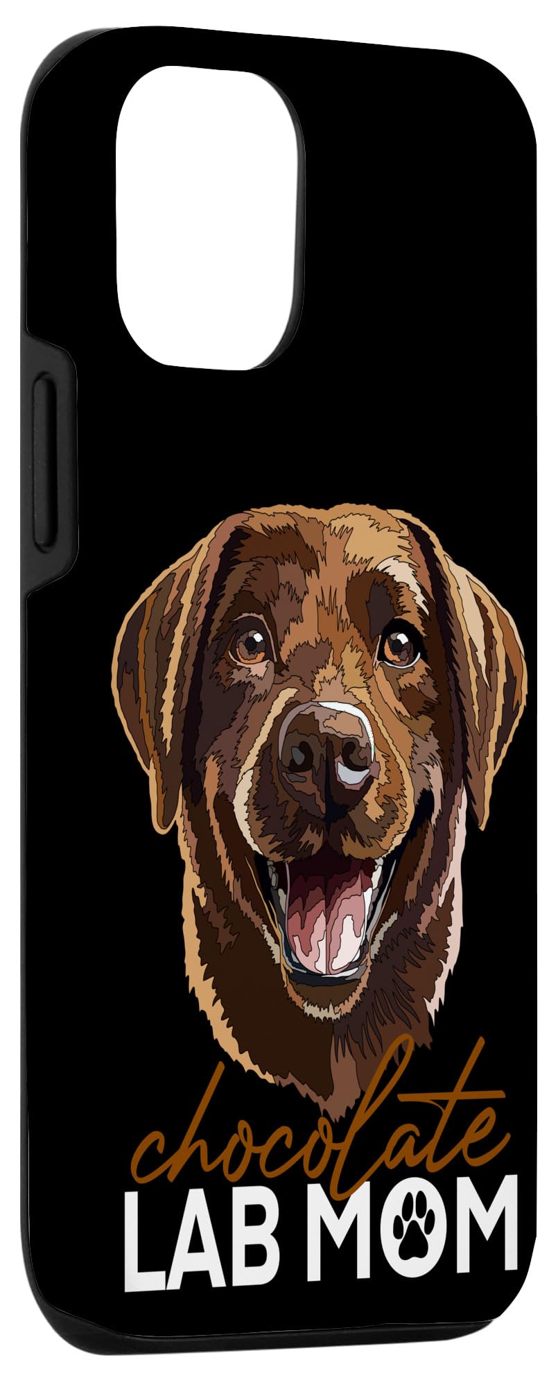 ラブラドールママさま専用 Amazon.co.jp: iPhone 12/12 Pro Chocolate Lab Mom ブラウン