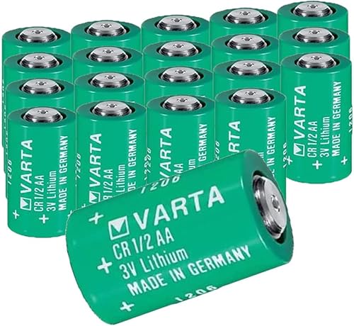 XIAOXX - Batería cilíndrica VARTA CR12 AA serie 3V de litio de un solo uso de 950 mAh
