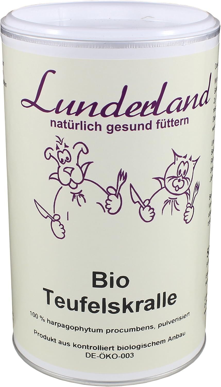 Lunderland - Bio diabelski pazur, 500 g, 1 opakowanie (1 x 500 g)