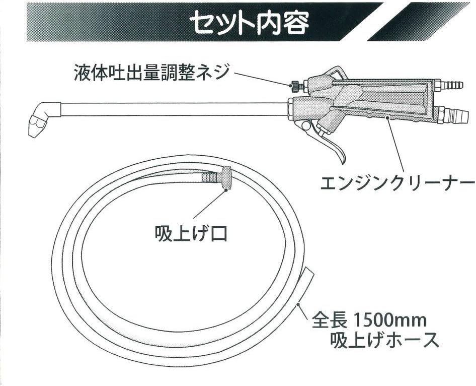(Greencross) E-35P Engine Cleaner - Silver, Modern Style - Automotive Engine Cleaner