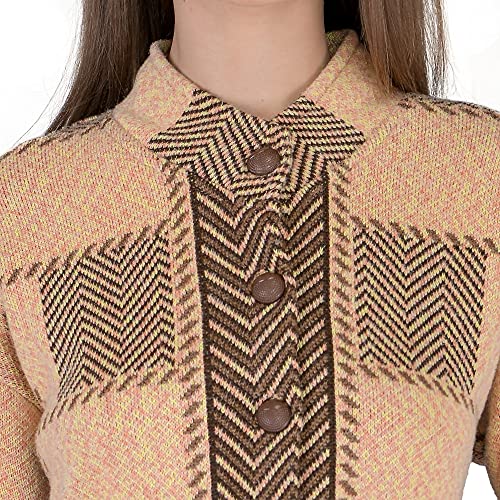 Image of LADY WILLINGTON Women's Wool Round Neck Cardigans