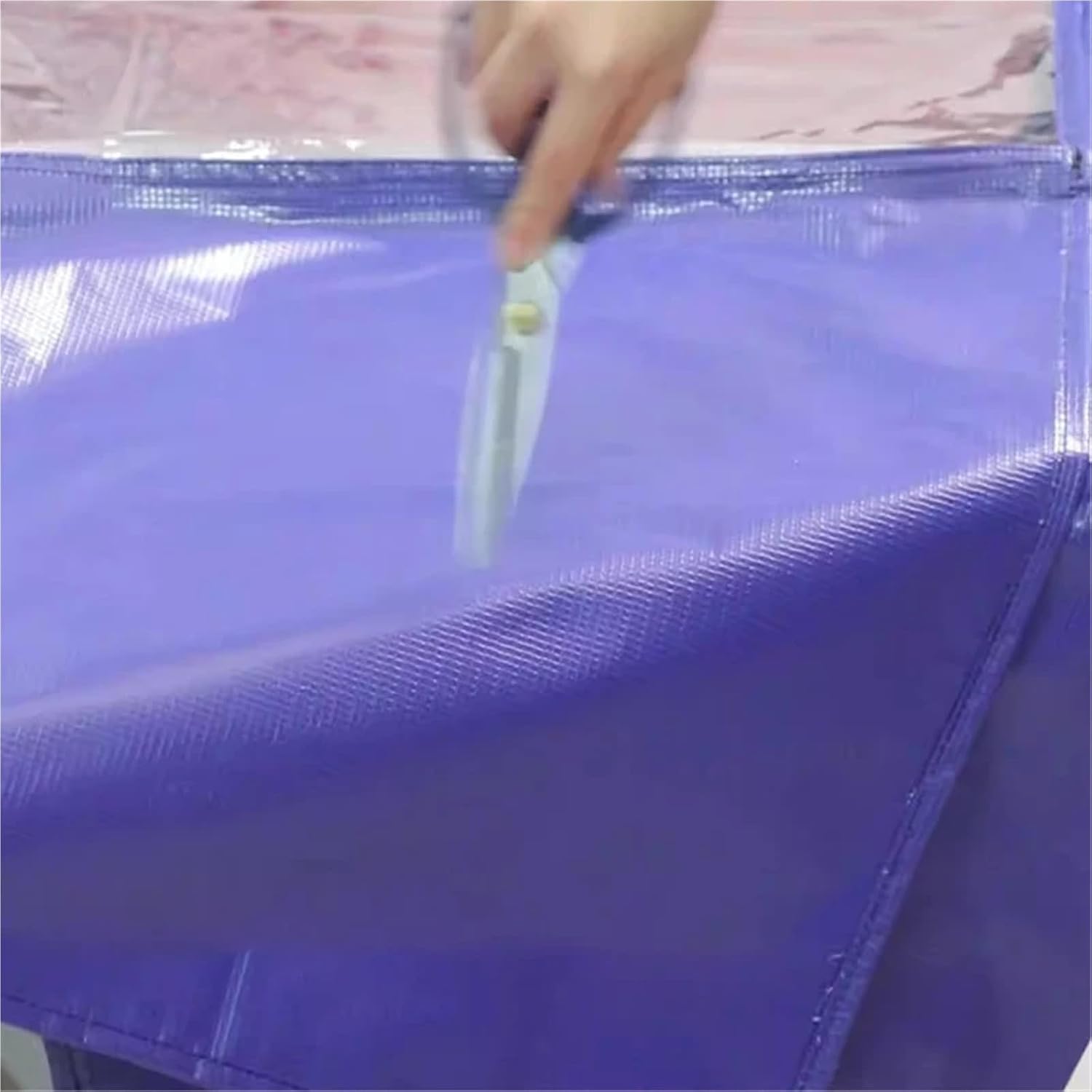 for Forklift Roof Awning Sunshade Cloth Rainproof Sunscreen Thickened Curtain Insulation Keep Warm(Navy Blue,105x140cm)